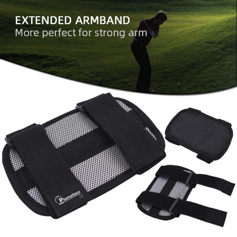 1Pc Golf Swing Trainer Golf Swing Training Aid Elbow Straight Arm For Beginners Correct Training Swing Gesture Improve Skills