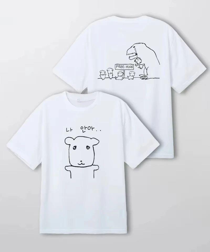 2026 Summer Funny Interesting Graphic Koreanstyle Tshirt Fashion Y2k T Shirts Casual Streetwear Harajuku Print Clothing Unisex