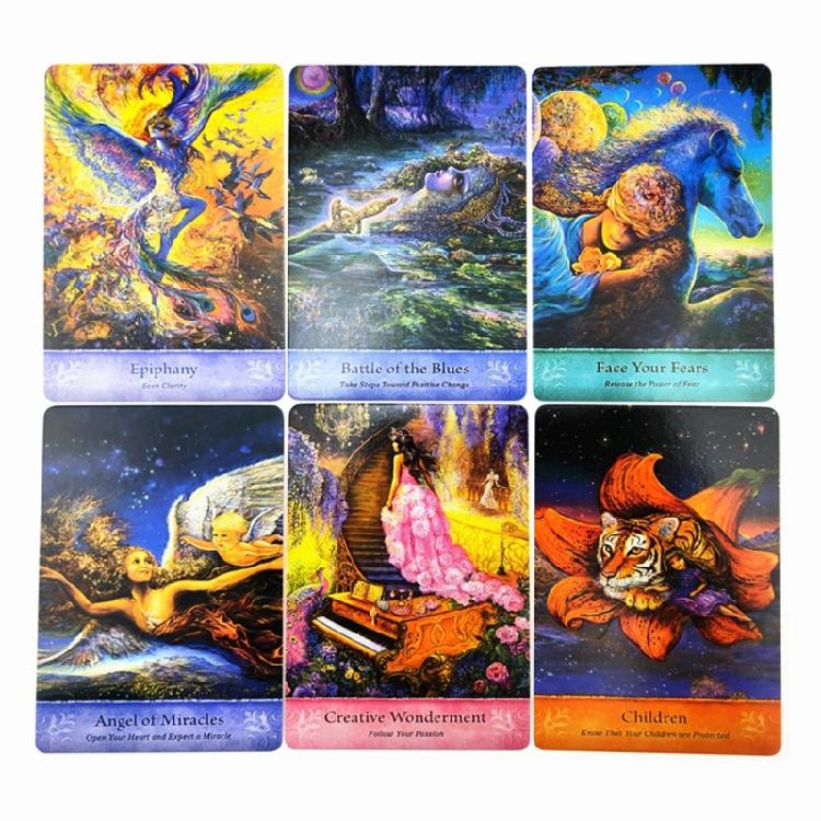 Talia 46 kart Mistyczna do Mądrości Tarot Gra Karciana do Wróżenia Karty Losu