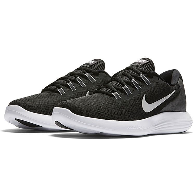 Nike Lunar TR1 Converge Simple Fabric Shock Absorption Slip Resistant Durable Low Top Casual Running Shoes Men Sneaker Black Gray 852462-001
