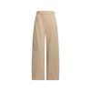 Sports Lifestyle Series Casual Fashion Simple Waterproof Knitted Sports Pants Women Bottoms Warm-Sand JM8866
