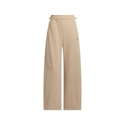 Sports Lifestyle Series Casual Fashion Simple Waterproof Knitted Sports Pants Women Bottoms Warm-Sand JM8866