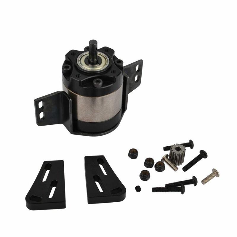 Sturdy Metal Planetary Gearbox Transmission Case For 1/10 Rc 4wd D90 Crawler Truck