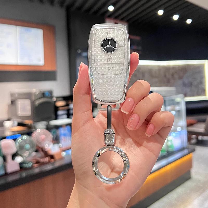 Universal Key Cover for Mercedes-Benz E300L C260L C200L A200L GLE GLC300L GLA200 Car Key Case Accessory from China ZK9