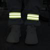 2Pcs High Visibility Reflective Cycling Trouser Straps Adjustable Leg Gaiters for Night Riding Commuting Running