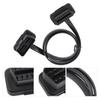 Car Auto 16 Pin Male to Female   Extension Cable Diagnostic Adapter 30cmCelsius12inch Length