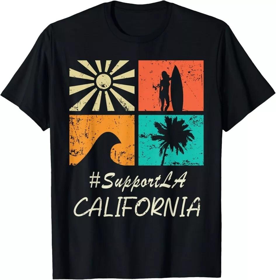 2025/Los Angeles Strong Pray For California Support LA County Unisex T-Shirt szx Unisex T-Shirt S
