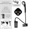 Portable Camping Shower with Rechargeable Pump - 6000mAh Outdoor Shower Kit W/ 20L Foldable Bag for Travel, Garden & Car Wash