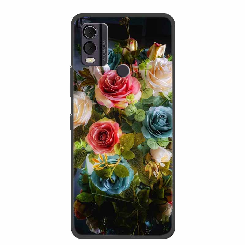 For Nokia C22 Case C 22 4G Fashion Soft TPU Silicone Phone Cover for Nokia C22 Back Case 6.5'' Protective Fundas For NokiaC22