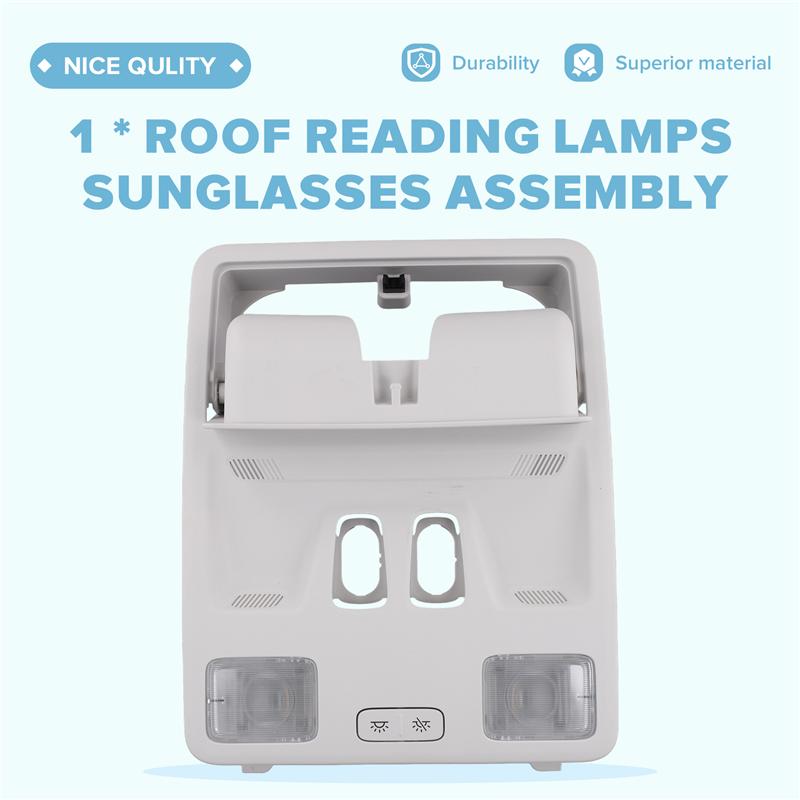 Ac29-Roof Reading Lamp LJ6BA519A58CA Overhead Console Dome Map Light Glasses Case For Ford Edge 19-24 LJ6B-A519A58-CA