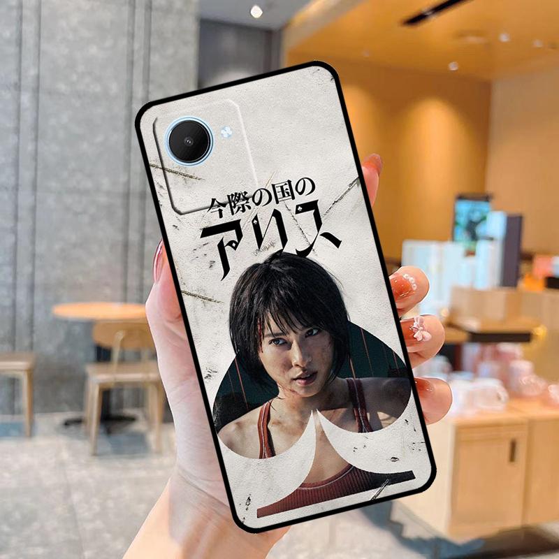 Alice In Borderland TV Case For Realme C55 C33 C31 C35 C30 C11 C15 C25s C21Y GT Neo 5 3T 2T 8 9 10 11 Pro Plus