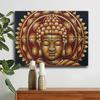 Buddha Mandala Canvas Wall Art Set of 4