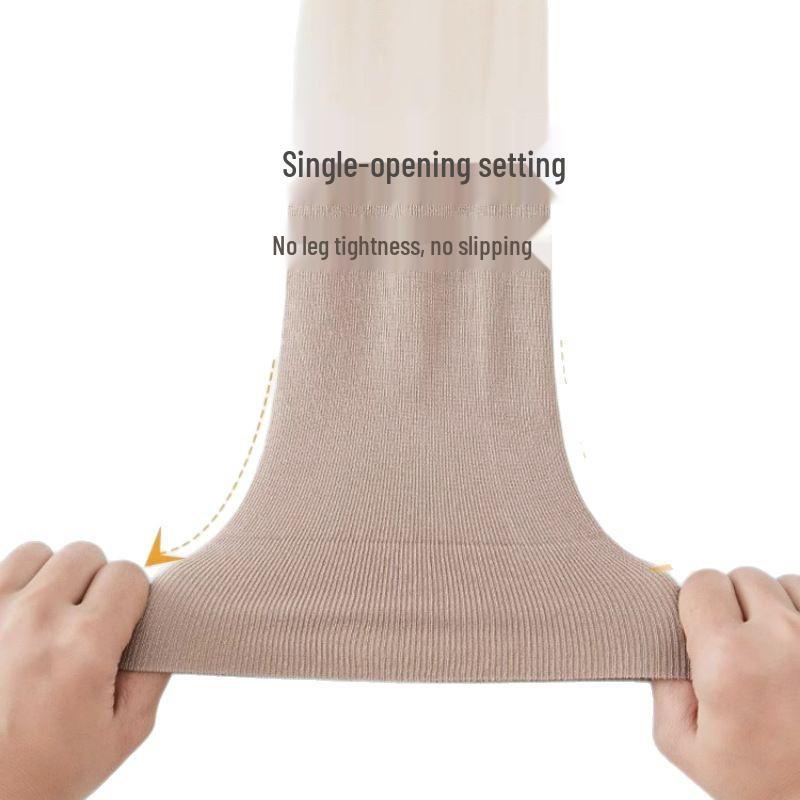 Women's Over-the-Knee Air-Conditioned Socks – Anti-Snag, Versatile, Calf-Warming for Summer, Spring, Autumn