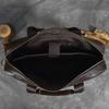 Genuine Leather Men Laptop Bag 14 Inch Luxury Business Bag Male Briefcases Work Tote Office with Strap Male Messenger Bag