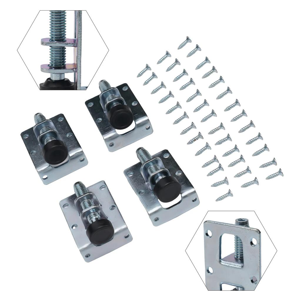 Leveling Table Feet Furniture Levelers Table Feet Wardrobe Furniture Accessories Raised Support Adjustable Heavy Duty Metal