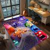 Cute Inside Out Emotions Rug Carpet Large Area Rug Non Slip Washable Floor Mat Gamer Room Bedroom Home Decor