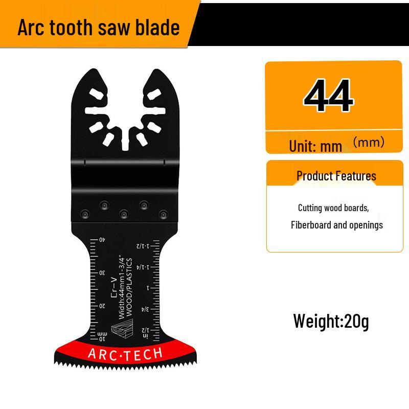 Universal Multifunctional Oscillating Saw Blade for Woodworking and Grinding