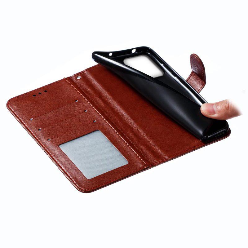 For Motorola Moto G54 5G Case PU Leather Mandala Imprinted Design Wallet Phone Cover