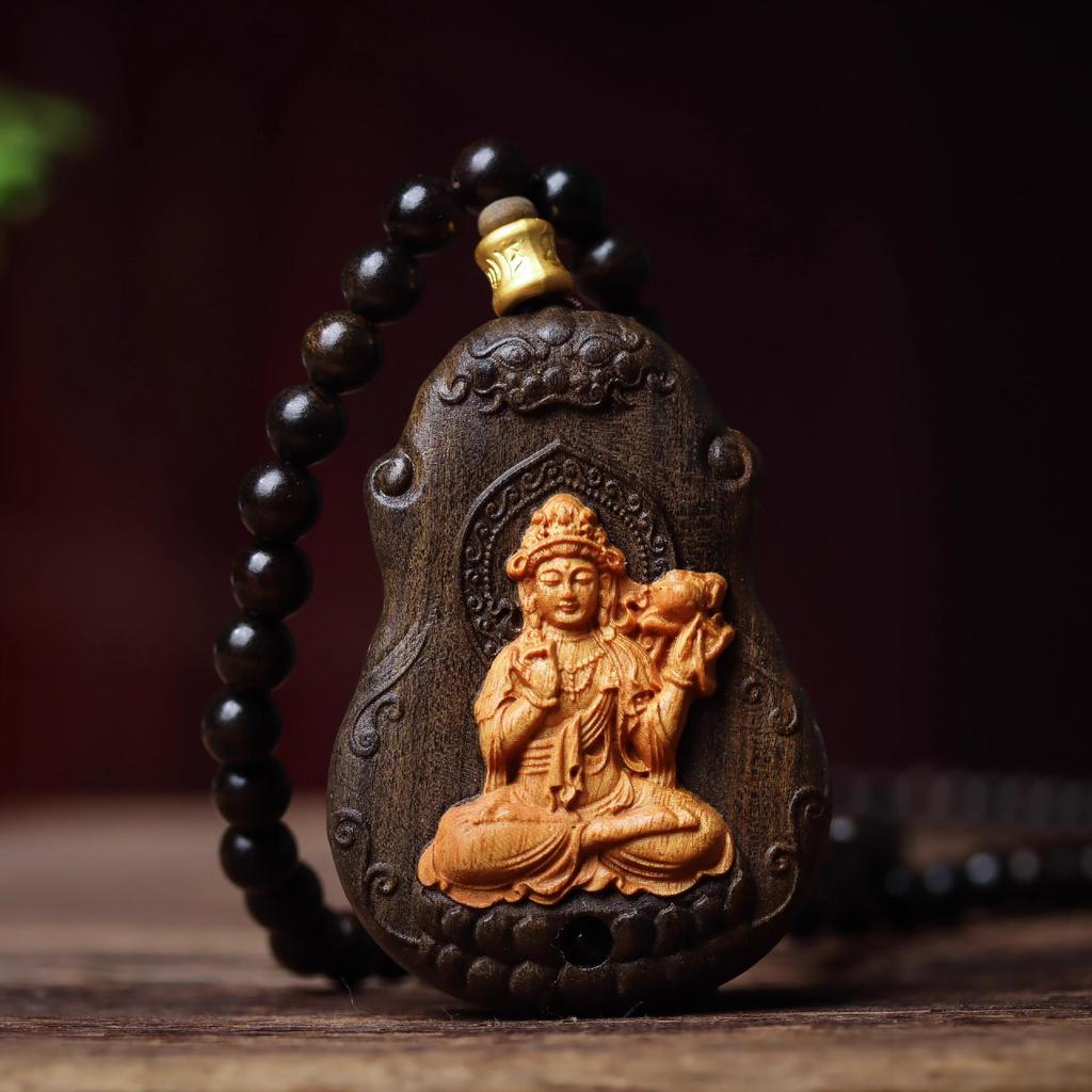 Chengui Zhao Gongming Martial God of Wealth Pendant Necklace – Five Ways God of Wealth Design for Men and Women