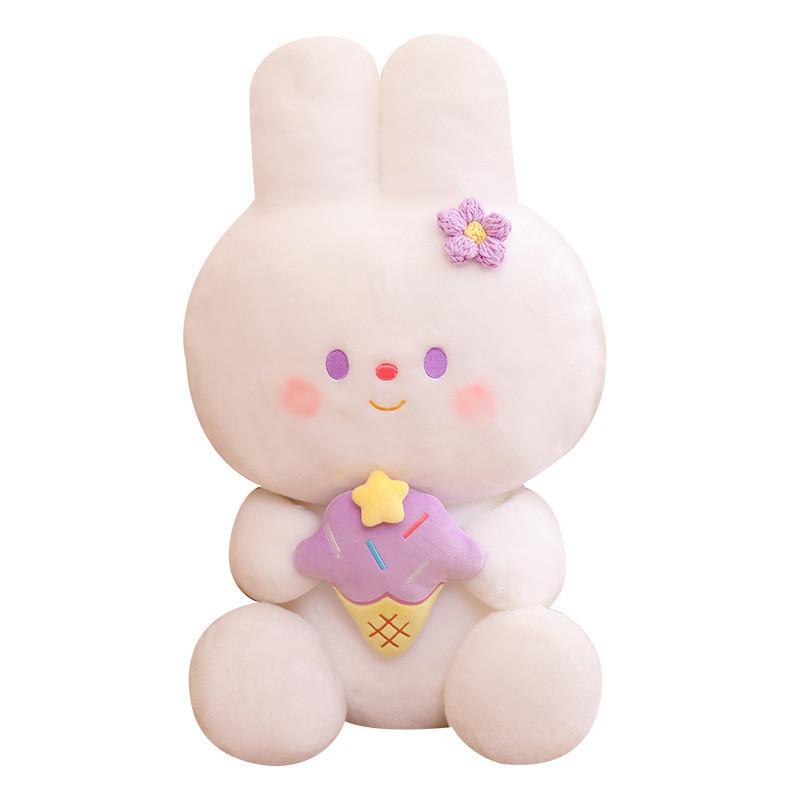 Sweet Cute Bunny Plush Toy Cushion For Girls Stuffed Doll Pillow Dolls Gift