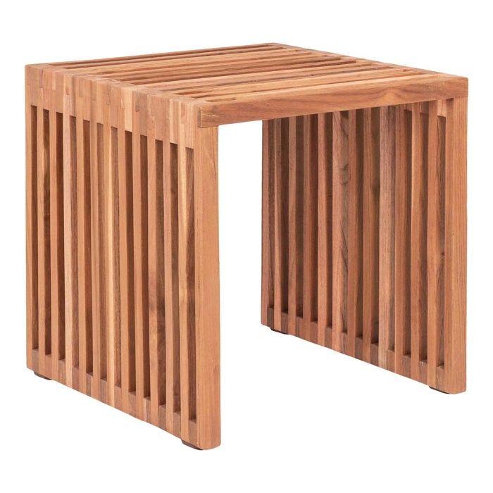 Pego table basse , table d'angle teck.