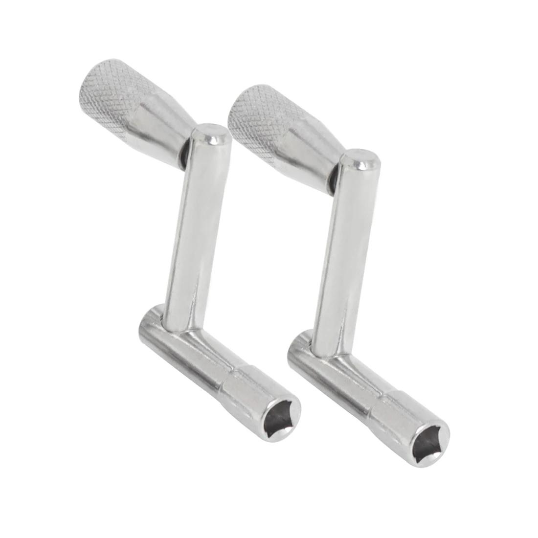 2 Pcs/Set Drum Tuning Key Z Type Standard Wrench Regulator Key Percussion Instrument Accessories Parts Tools For Drummers Drum Key