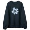 Sancai 2026 Spring Vintage Flower Towel Embroidery Sweatshirt