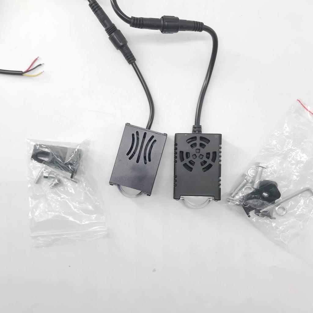 Car Mesh Light Mini Matrix Laser Headlight Mesh Grid Light Yellow And White Led Motorcycle Spotlights