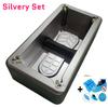 New Shoe Cover Machine with 100 Shoe Covers Automatic Shoe Wearing Device for Parties Gatherings Home Use To Avoid Guests' Shoes