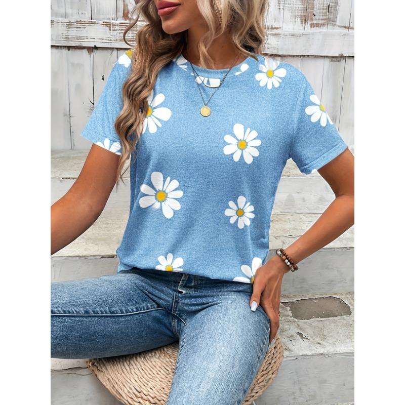 Ladies  Fashion Printed T-shirt S