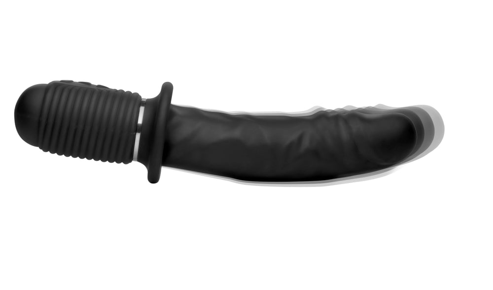 Power Pounder 17 X 4.5 Cm Vibrating Dildo with Percussion - Master Series - Vibrating Dildos