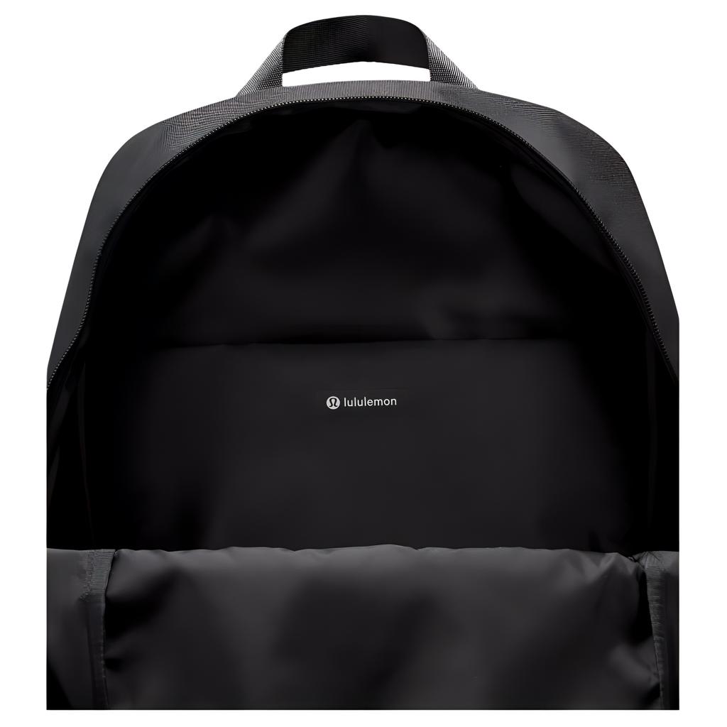 Lululemon Überall 22L Funktioneller Canvas Rucksack Unisex Rucksack Schwarz LU9BRWS-1