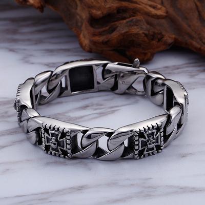 Heren Schedel Armband Effen Heren Armband