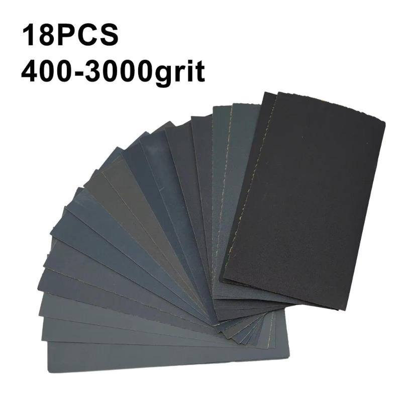 Versatile Abrasive Paper Sheets Providing Uniform Grits For Grinding Polishing Applications In Wood Crafts Electronics Hardware