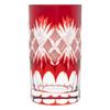 [Authentic] Tajima Glass "Edo Kiriko" Tumbler Glass, Diameter approx. 6cm x Height 11cm, Capacity ap