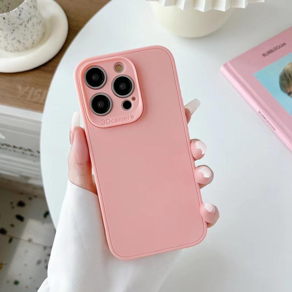 Aplicabil Pentru IPhone16Pro Silicon Mat Tpu Gaura Fină Apple 15 Pachet Complet Anti-cădere Carcasă Moale de Protecție