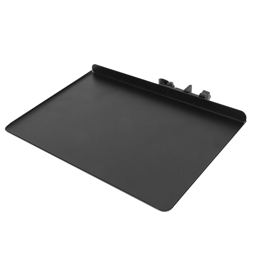 Sound Card Tray Universal Metal Microphone Stand Tray for Stage Live Streaming Recording 22.8x16cm   9.0x6.3in