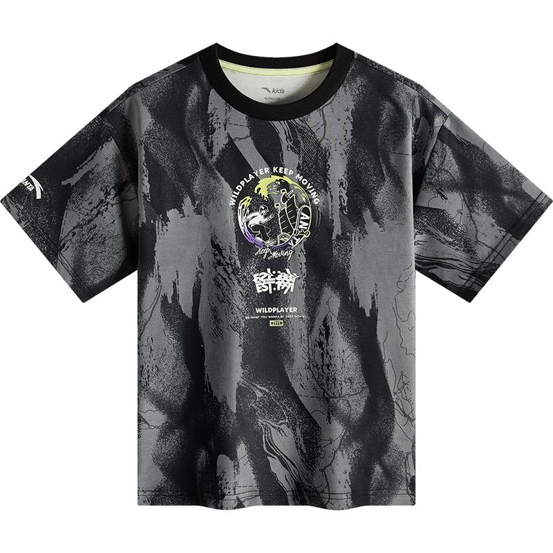 Anta Kids' Youth Player Breathable Short Sleeve T-Shirt