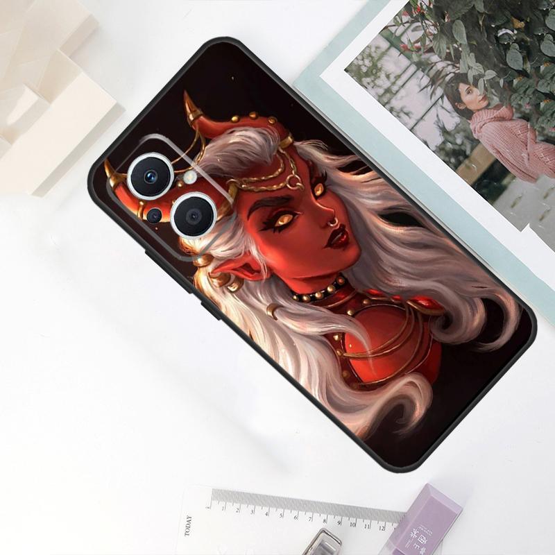 

Aesthetic Devil Woman Bad Girl Case For OPPO Reno 8 7 6 5 4 Lite 10 Pro 11F 4Z 5Z 8T OPPO Find X2 X3 X5 Lite X6 Pro Cover OPPO Reno6 5G