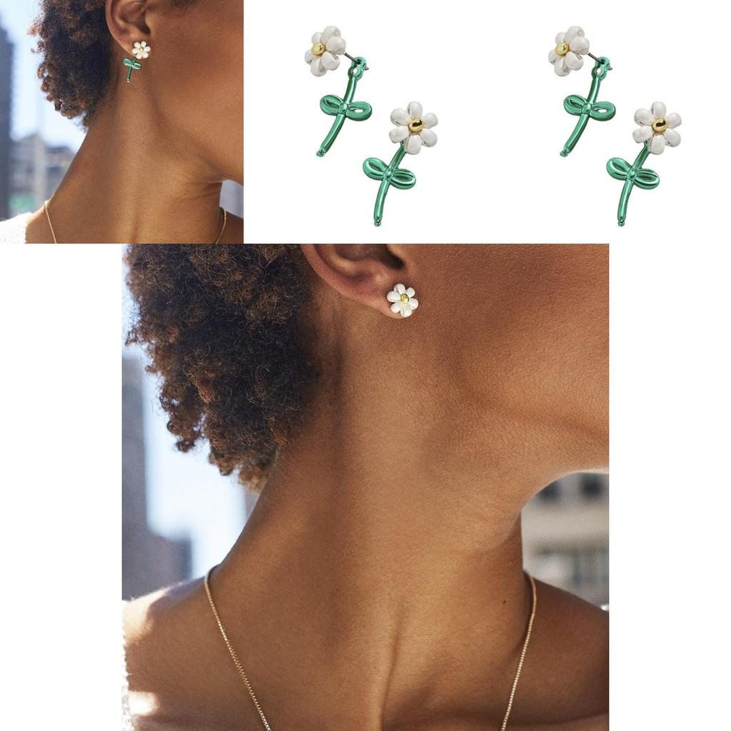 Trendy Autumn 2021 Floral Earrings For Women Creative And Elegant Alloy Design