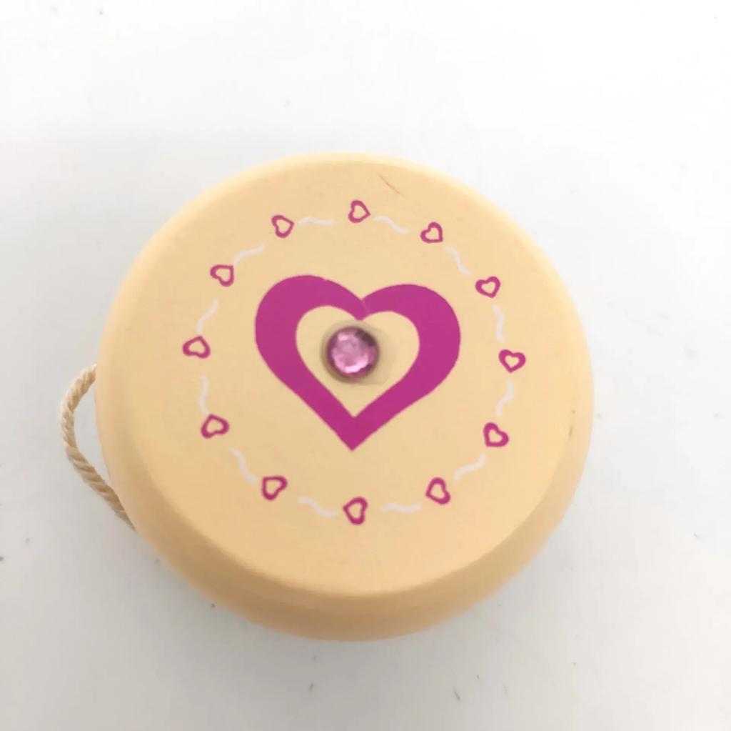 Children Yoyo Ball Cute Animal Prints Wooden Yoyo Toys Ladybug Toys Kids Yo-Yo Creative Toys for Children 5cm Wooden Yo Yo Ball