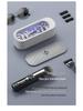 Compact Ultrasonic Cleaner with UV Sterilization for Glasses and Jewelry