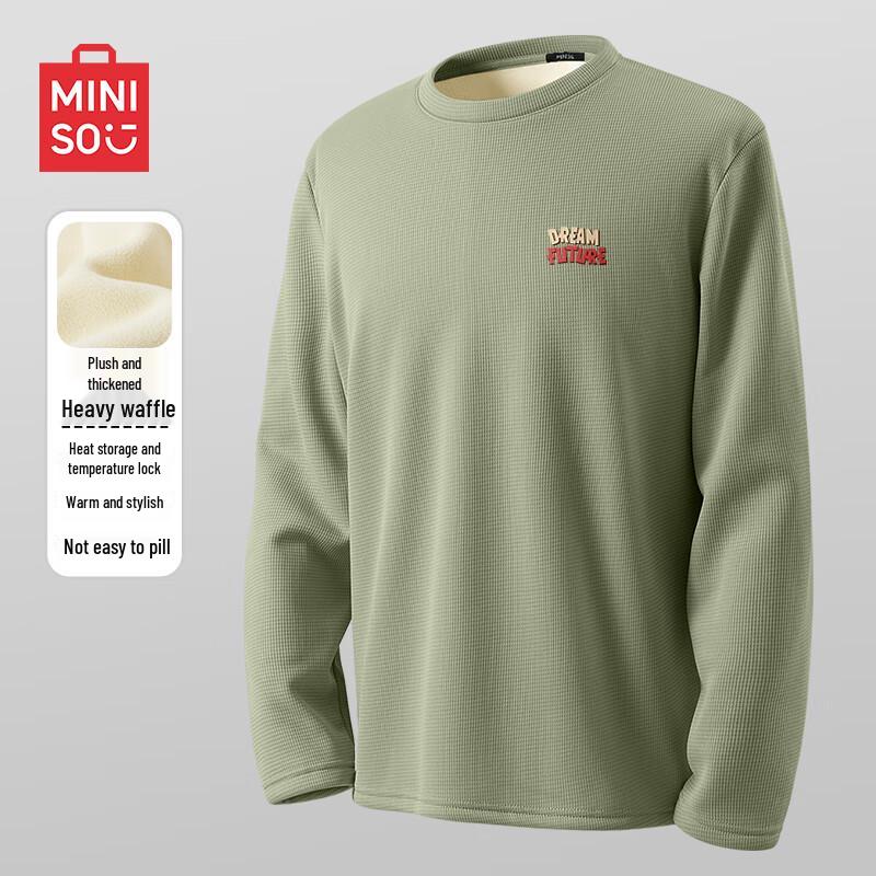 

MINISO Men s Thermal Long-Sleeve Base Layer Tee 2XL