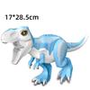 Bloques de Construcción de Dinosaurios Jurásicos Indominus Rex DIY Tamaño Grande Tyrannosaurus Figuras de Acción Modelos Juguetes para Niños Animales Regalos
