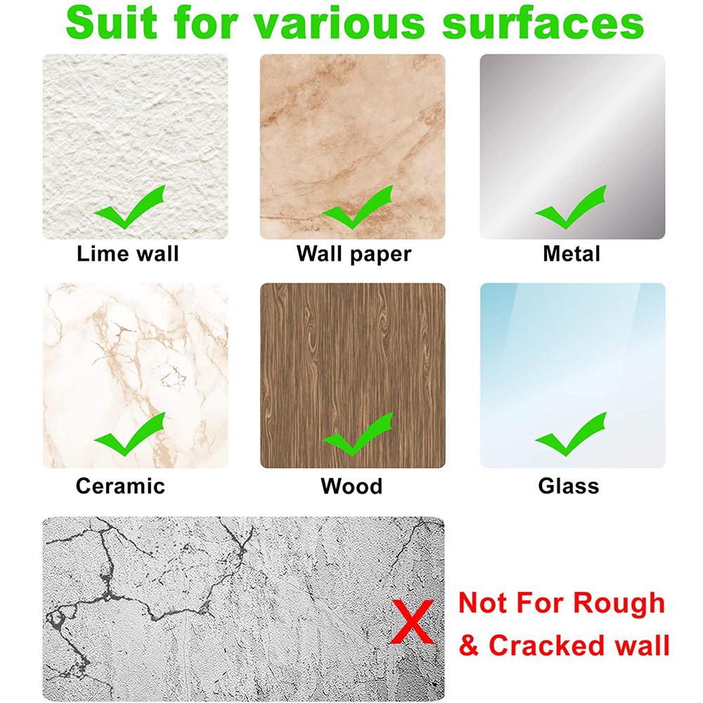 Xiaomi 6-24Pcs Door Wall Protector Pads Washable Self Adhesive Transparent Door Stopper Reusable Soft Round Shock Absorbent Gel