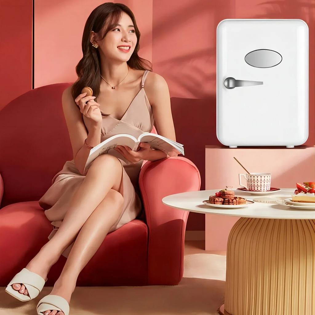 4L Cosmetics Mask Beverage Dormitory Freshness Fridge Car Home Use Mini Portable Freezer Multifunction Refrigerator