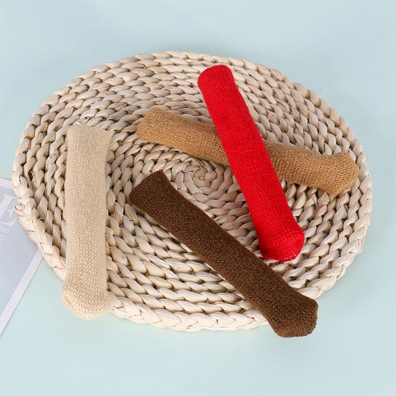 Room Door Handle Cover Warmer Door Handle Protector Anti-Slip Wear-Resistant Silent Thickened Chair Leg Socks Knit Door Decor