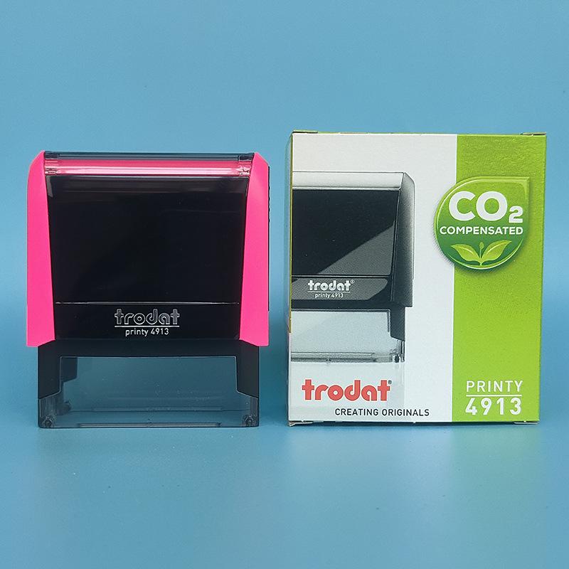 Zhuoda 4913 Selbstfärbender Stempelbecher - Vorgefärbt, Ungraviert