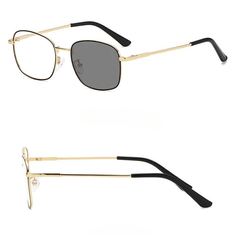 Photochromic Anti- Radiation Glasses for Female / Male Frames Shades UV400 Anti- Blue Lightweight EyewaerReplaceableLenses