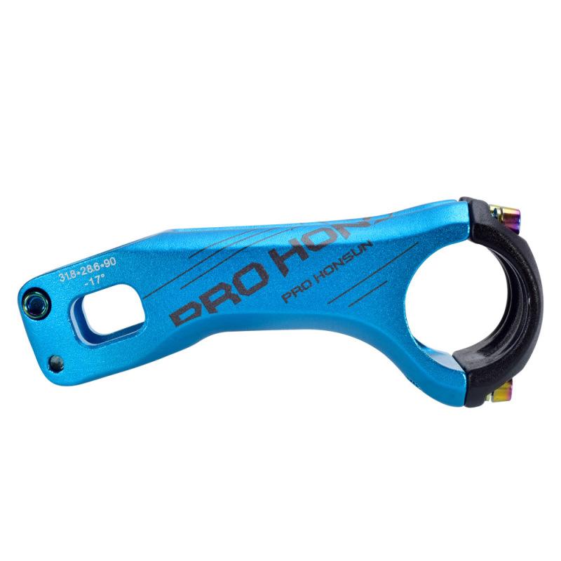 Stem Mountain Bike -17 grade Tija din aliaj de aluminiu 70mm/ 90mm Tija cu unghi negativ